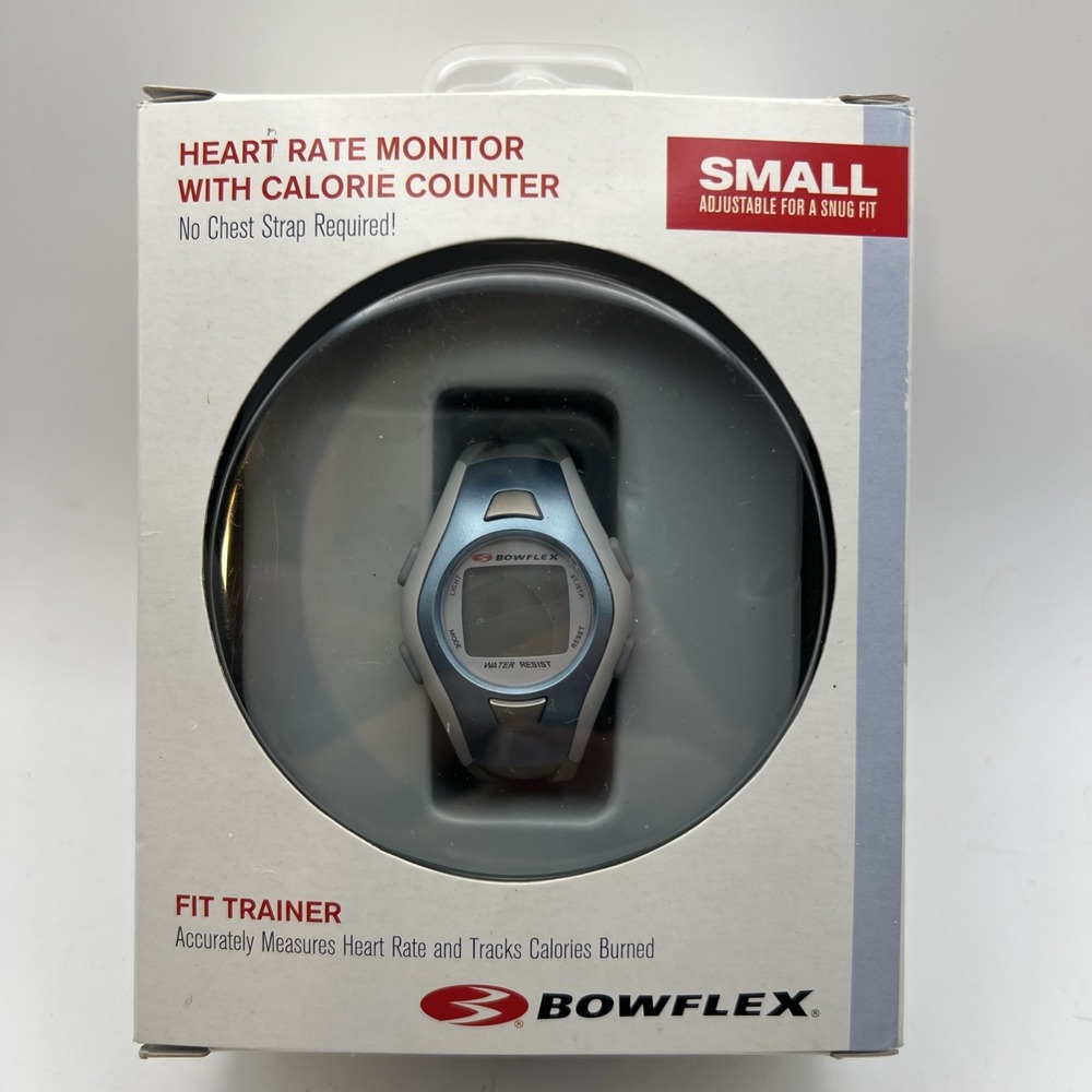 Bowflex Heart Rate Monitor W/Calorie Counter Fit Trainer NEW Small